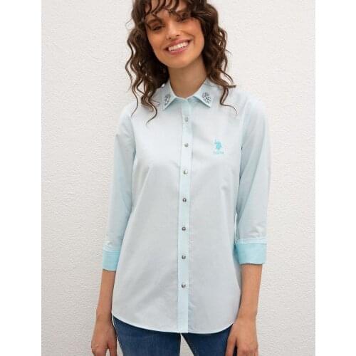 U.S. POLO ASSN Womens Long Shirts
