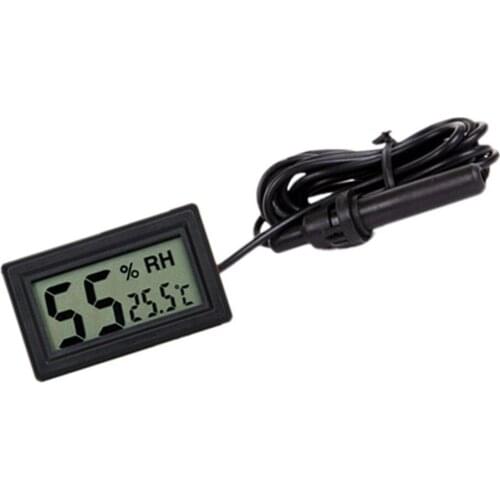 Embedded temperature moisture meter electronic hygrometer moisture meter digital hygrothermograph moisture meter with probe