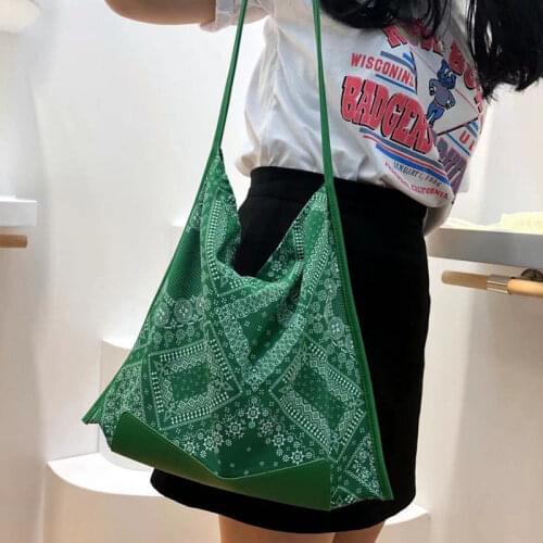 Retro Pattern Womens Small Tote Shoulder Bag Vintage Design Ladies Underarm Bags Female Eco Shopping Bag Girls Purse Handbags