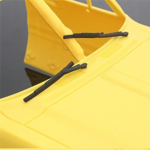 1Pair Rubber Wiper for 1:10 Hilux TF2 Model RC Car Climbing Car Upgrade Parts
