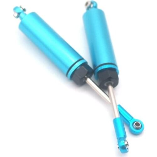 2PCS 96mm Full Metal Upgrade Rear Shock Absorber For WL 12428 Feiyue FY03 RC Car Parts
