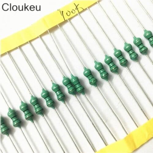 20Pcs 0410 10uH 100K Color Code Inductance Inductor 1/2w 10uH 100K 100