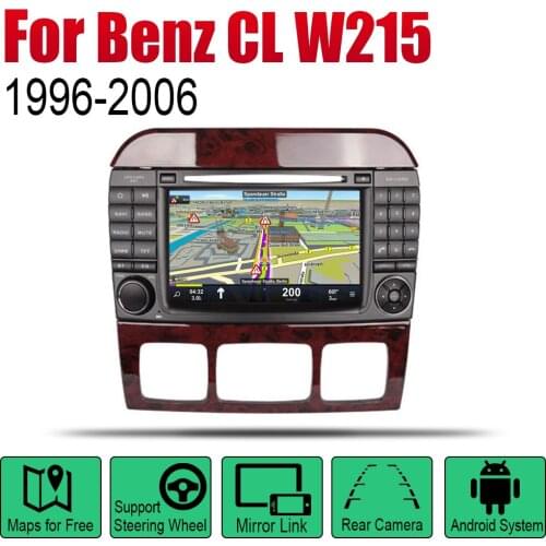 Android Car DVD GPS Navi For Mercedes Benz CL Class W215 1996~2006 NTG player Navigation WiFi Mulitmedia system audio stereo EQ