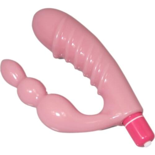 Doudle dildo vibrator Anal sex toys for men prostate massage C G-spot Masturbation stick unisex silicone vibe Sex Toys for men