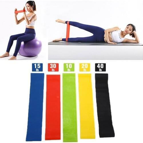 Yoga Resistance Bands Expander Elastic Band for Fitness Exercise Gym Strength Training Pilates Sport Crossfit Workout Equipment