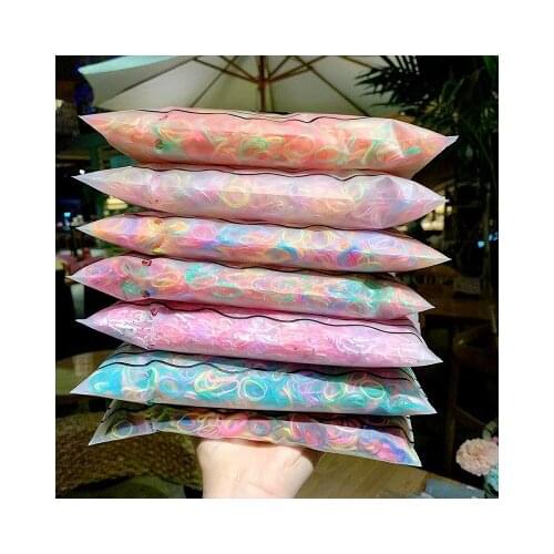 Korean version of childrens hair rubber band girl baby disposable rubber band hair rope small fresh hair rope hair ring