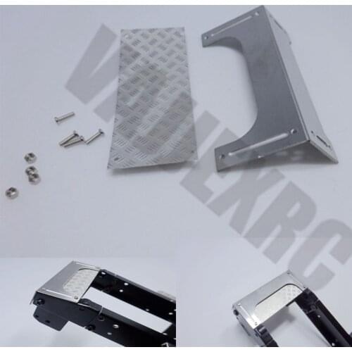 Tail Beam Metal Protection Plate for 1/14 Tamiya Remote Control Truck Scania R620 R470 MAN VOLVO FH12