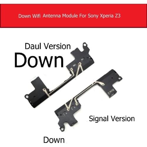 Genuine Wifi Antenna Module For Sony Xperia Z3 D6603 D6653 SOL26 Dual D6633 D6683 Down Gps Signal Antenna Replacement Repair