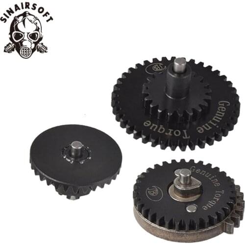 New BD High Quality CNC 18:1 Flat Speed Gear Set for Ver.2 / 3 AEG Airsoft Gearbox Hunting Paintball Shooting Accessories