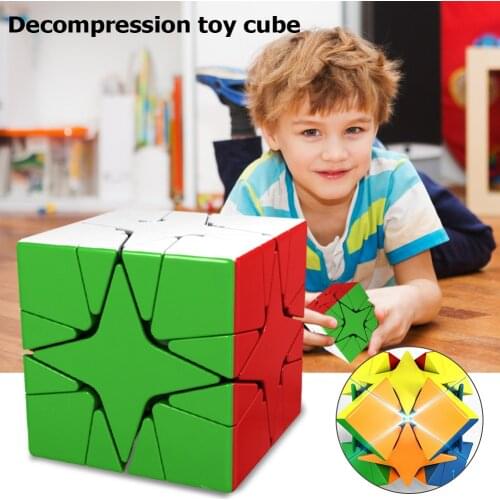 Strange Shape Cube Northern Star Polaris Smooth Puzzle Cubes Education Toys Magic Cubes Stickerless puzzle Cubo Educational Toys