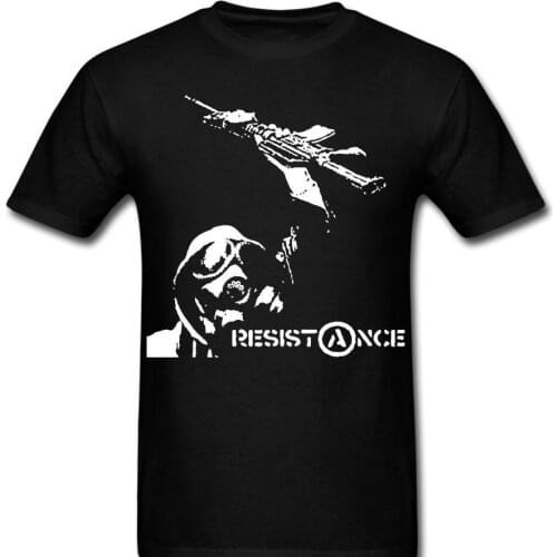 2019 New Fashion Casual Men T-shirt Resistance Anarchy Anarchist revolution anti-capitolism Tee shirt t-shirt anon