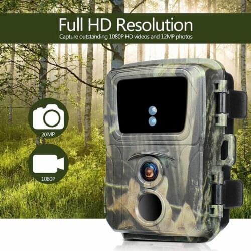Trail Hunting Camera PR600 Trace Camera Tracking 12M 20Mp Outdoor Night View 38 Infrared Light Monitoring Mini