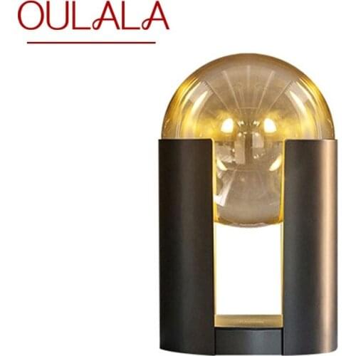 OULALA Contemporary LED Table Desk Lamp Art Reading Design Light Home Eye Protection For Children Study Bedroom Office