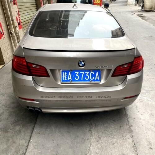 UBUYUWANT For BMW F10 F18 2012-2017 Spoiler High Quality ABS Rear Wing Spoiler For BMW M5 520i 525i 528i 535i Spoiler