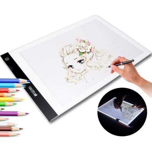 A4 LED Light Pad Artcraft Tracing Light Box Copy Board Digital Tablets Painting Writing Drawing Tablet Sketching Animation