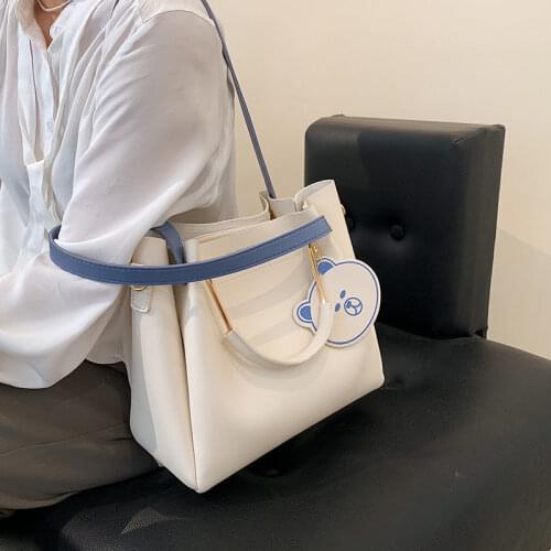 2021 New Trend Single Shoulder Bag Solid Color Messenger Bag Designer Handbag Big Capacity Ladies Bag