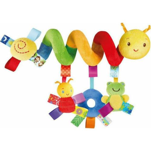 2019 Soft Infant Crib Bed Stroller Toy Spiral Baby Toys For Newborns Car Seat Educational Rattle Baby Towel Education Toys