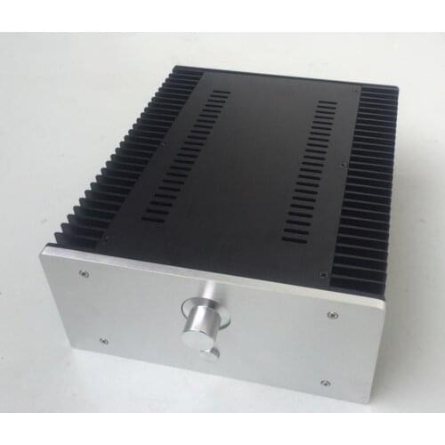 2612 silver full Aluminum Preamplifier enclosure/amplifier chassis AMP BOX