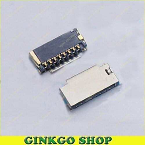 5pcs/lot Mini Micro SD card holder Mini TF Memory card connector Slot Sockect with test Foot