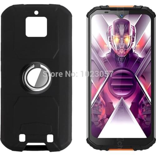 Case for Oukitel WP6 Metal Finger Ring Holder Shockproof Soft TPU Cover for Oukitel WP6 Couqe Fundas