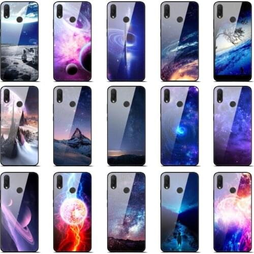 Phone Case For Huawei P Smart Plus Case Bumper Cover For Huawei P Smart 2019 2018 P Smart Z Tempered Glass Case Cover Shell Para