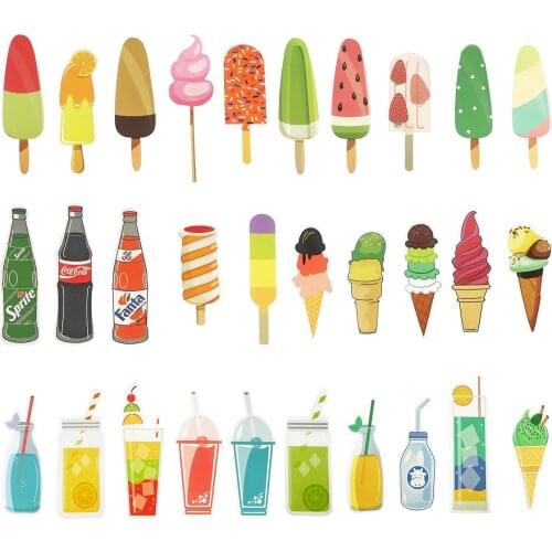 Hand-painted Style Design Bookmarks 30pcs SWeet Summer