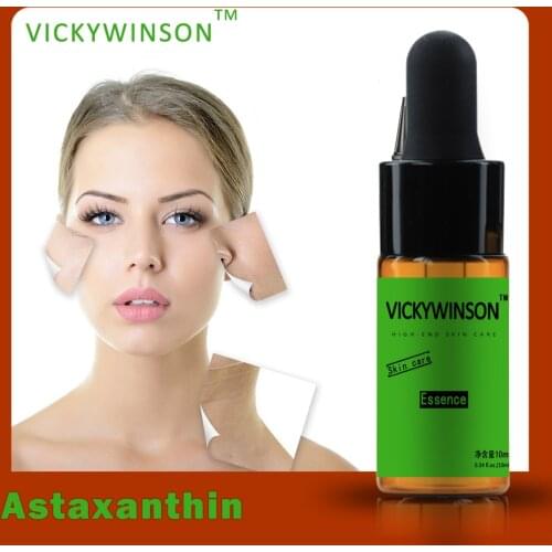 Astaxanthin essence 10ml Face Serum Repair Eye Cream Hyaluronic Acid Moisturizing Fades Away The Bags Eyes Slows Wrinkles