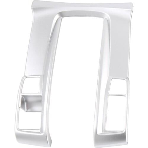 Chrome Matte Center Gear Shift Control Shifter Cover Trim Frame Fit For Honda Civic 2020 2021