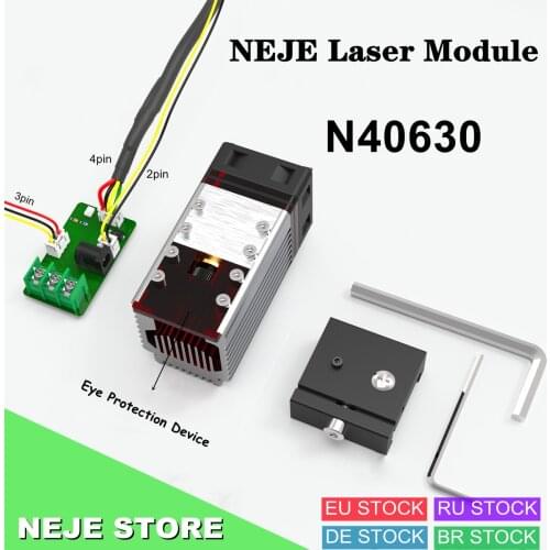 NEJE 30W Laser Module Kits for Professional CNC Laser Engraver Machine Wood/Leather Cutting Machine