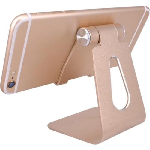 Mobile Phone Holders Aluminum Alloy Portable Folding Desktop Mobile Phone Tablet Holder Stand Bracket Mobile Phone Accessories