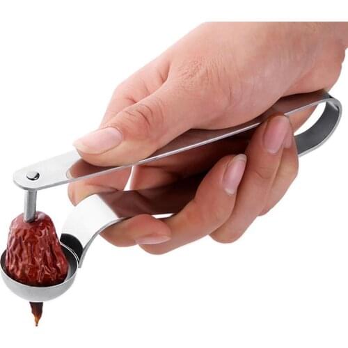 New Stainless Steel Cherrys Pitters Cherry Olive Seed Remover Separator Stoner Pitter Fruit Corer Kitchen Gadgets Kitchen Tools