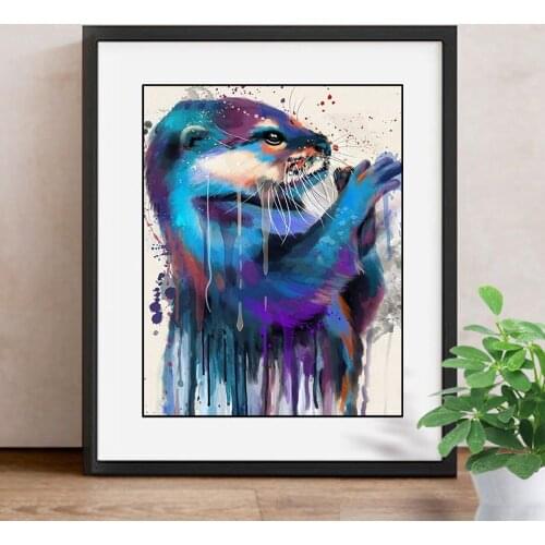 Full Square Diamond Painting Animal 5D DIY Diamond Embroidery Handmade Mosaic Decoration Home Picture Of Rhinestone