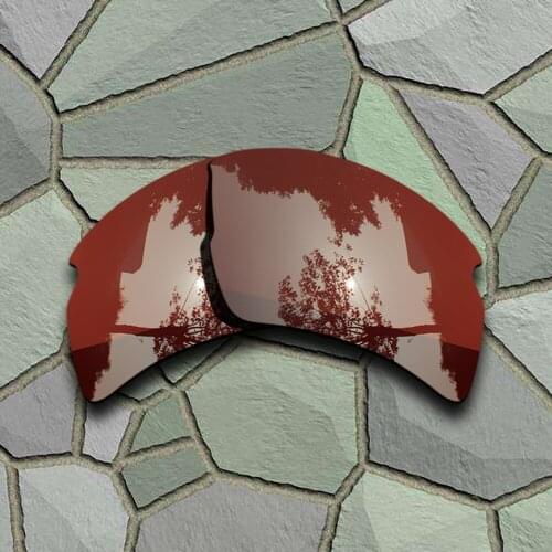 Bronze Brown Sunglasses Polarized Replacement Lenses for Oakley Flak 2.0 XL