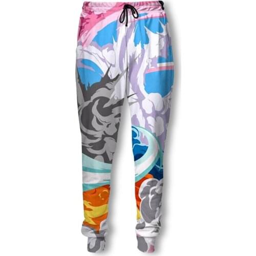 Casual Pants Men Womens Skinny Fitness Trousers Harajuku 3d Cartoon Printing Sweat Harem Pantalones Hip Hop Joggers Sweatpants
