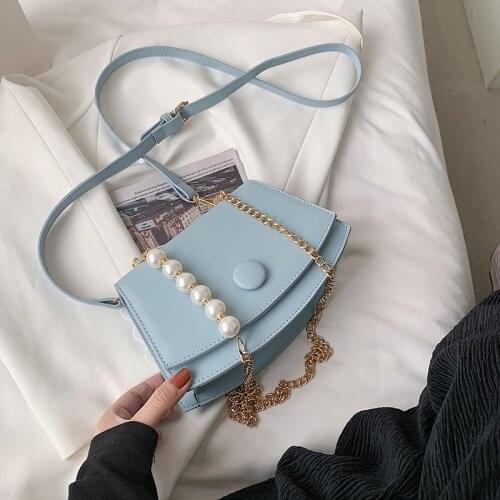 Luxury Womens One Shoulder Handbag PU Leather Quality Messenger Casual Fashion Classic Womens Bag Messenger Handbag 2021 Summer