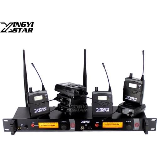 SR 2050 Wireless In Ear Monitor Professional Stage Monitoring System 7 Bodypack Receivers With Transmitter Monitors in Earphone