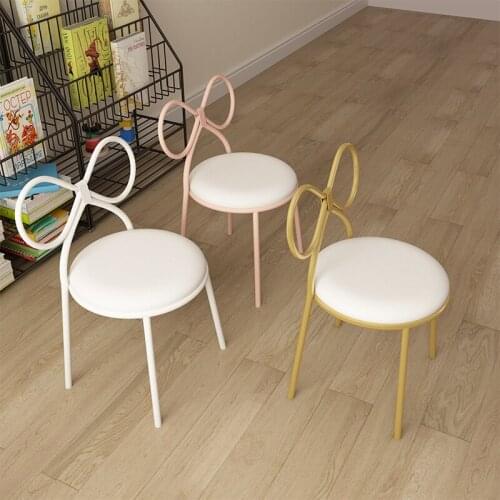 Childrens Study Chair Dining Chair Students Chair Home Backrest Desk Writing Chair Childrens Study Cute Small Stool