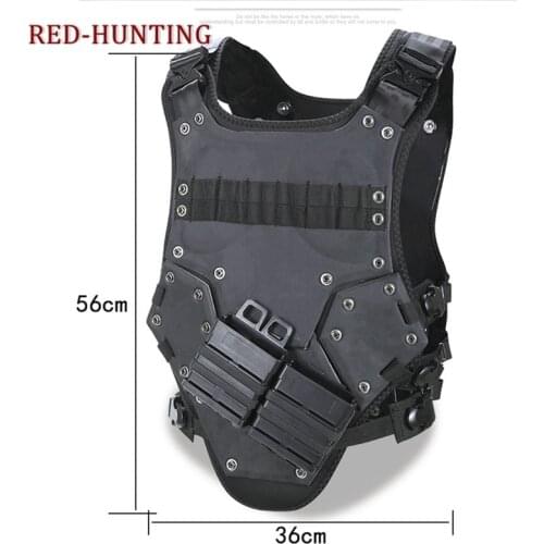 Tactical Hunting Combat TF3 Vest Military Molle Cosplay Body Vest Body Protector For Men Black Sand