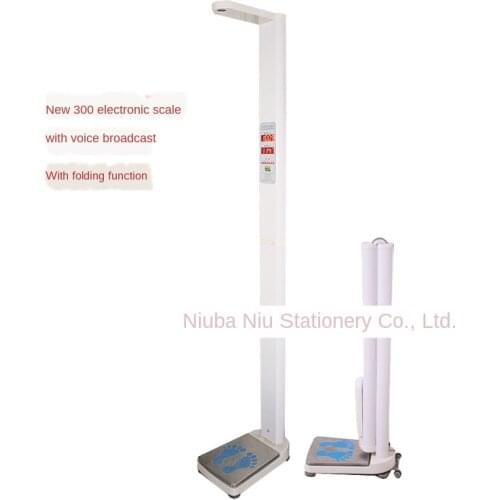 Ultrasonic height and weight scale height and weight scale measuring instrument baby said electronic coin print voice