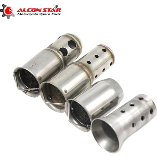 Alconstar Universal 51mm Catalyst DB Killer For Motorcycle Exhaust Muffler DB killer Silencer Noise Sound Eliminator