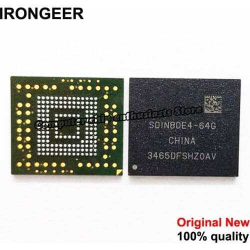 1pcs 100% New SDIN8DE4-64G SDIN8DE4 64G BGA Chipset