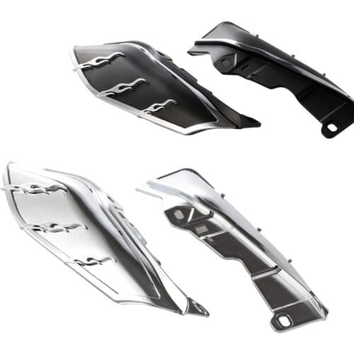 2PCS Motorcycle Mid-Frame Air Deflector For Harley Road King Touring Electra Street Glide CVO FLHR FLHTCU FLHTKL FLRT FLHTK FLHX