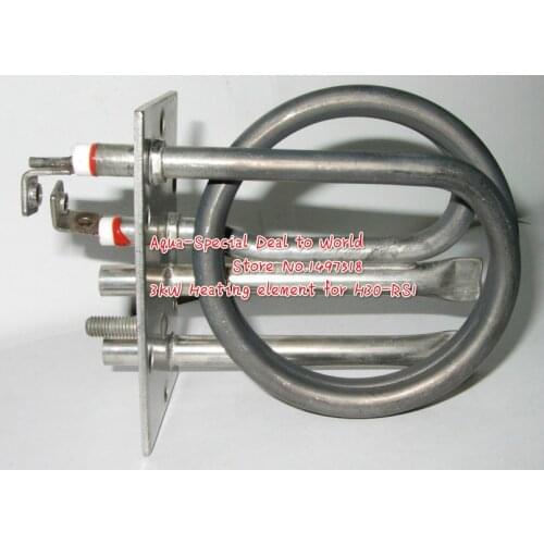 3KW stainless steel heater element for LX H30-RS1 spa heater and hot tub heater