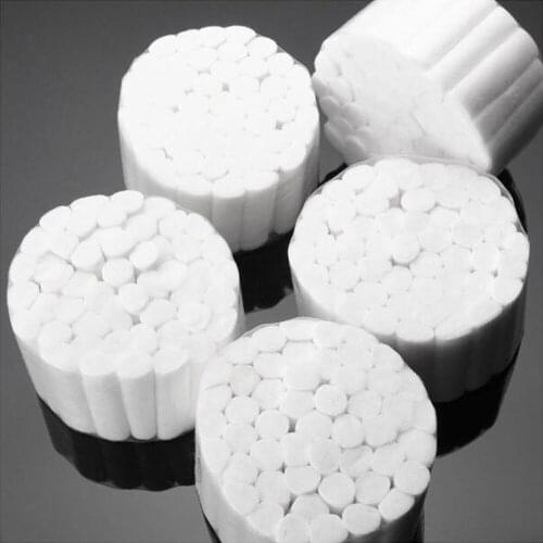 5 Packs/Lot Dental Cotton Roll (5*50 pieces) Degreasing Hemostatic Material