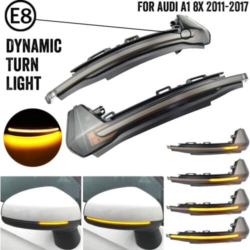 Dynamic Blinker for Audi A1 8X LED Turn Signal 2011 2012 2013 2014 2015 2016 2017 Light Mirror Indicator repeater