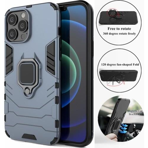 For iPhone 13 Pro Max Case For iPhone 13 Pro Max Cover Shockproof Silicon Armor PC Hard Back Phone Bumper For iPhone 13 Pro Max