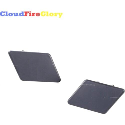 CloudFireGlory For BMW E90 E91 320i 325i 330i 328i 2009 Pair Front Bumper Headlight Washer Nozzle Cover Cap Unpainted Left Right