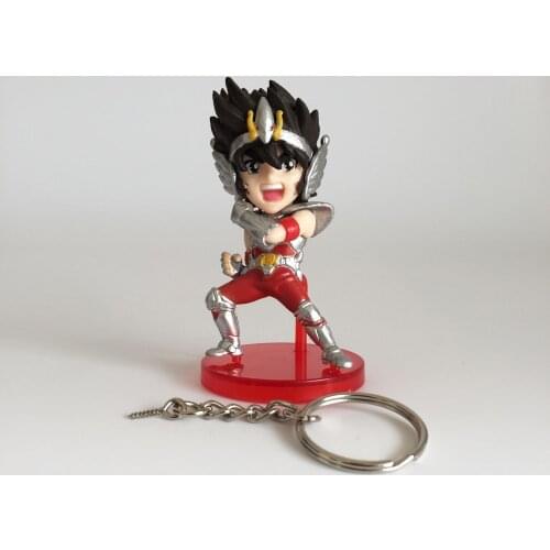 Classic Comic Anime Saint Seiya Masami Kurumada Next Dimension Bag Key Chain Figure Model Toys
