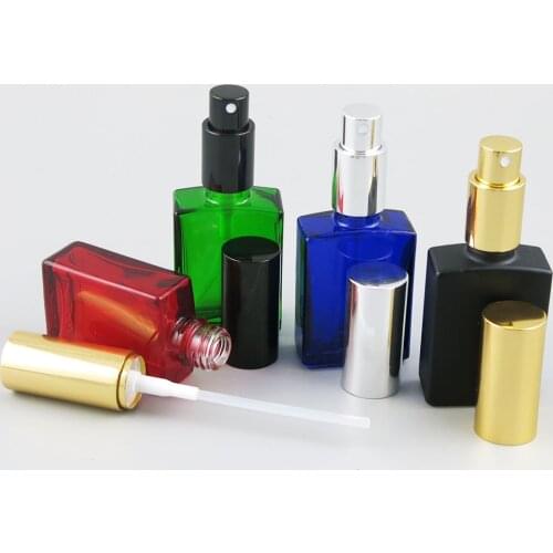 20 X 30ML 1 OZ Refillable Portable Essential Oil Liquid Sprayer Empty Atomizer Makeup Spray Bottle Perfume Glass Atomizer