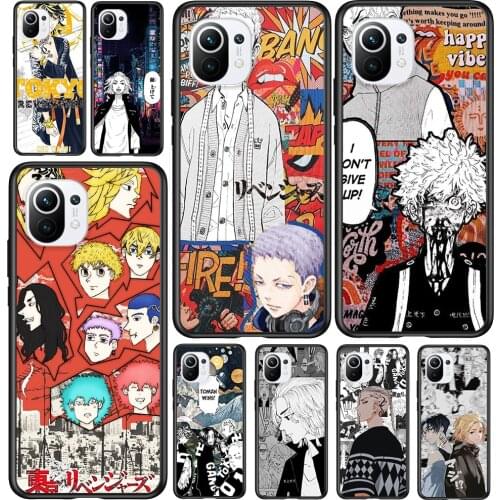 Soft TPU Tokyo Avengers For Xiaomi Mi 11i 11 10T 10 9T 9 A3 8 Lite CC9 SE Note10 Lite Ultra Pro Phone Case